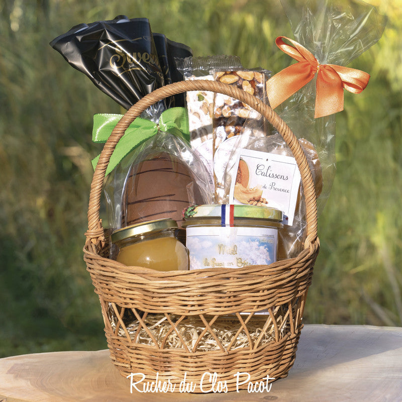 Petit Panier Garni Apicole - Pâques